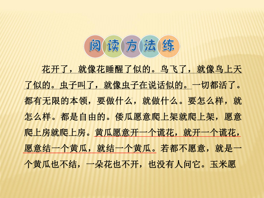 三年级下册语文作业习题课件4-1-乡村里的大花园长春版-.ppt_第2页