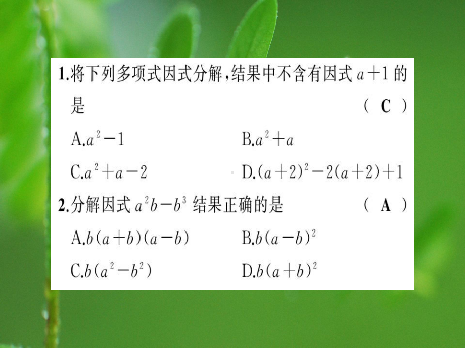 七年级数学下册周滚动检测六习题课件1.ppt_第2页