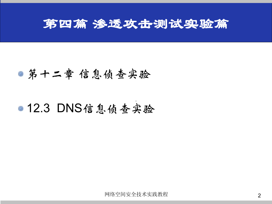 DNS信息侦查实验课件.pptx_第2页