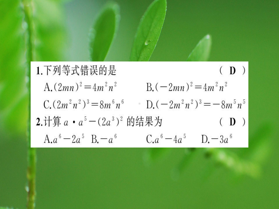 七年级数学下册周滚动检测三习题课件3.ppt_第2页