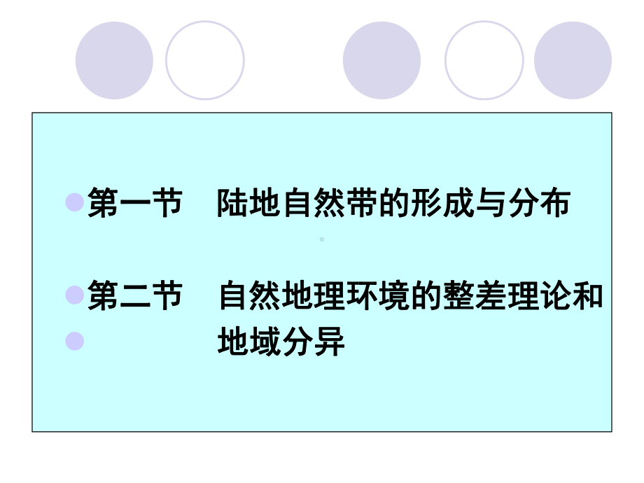 世界地理-第二章-全球陆地自然带的基本格局-及其理论研究课件.ppt_第2页