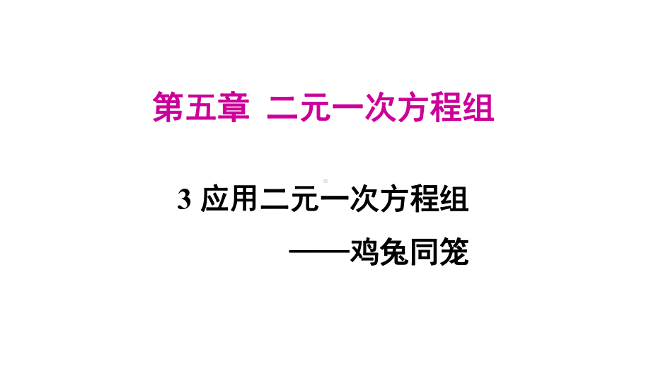 13二元一次方程组的应用课件1.ppt_第1页