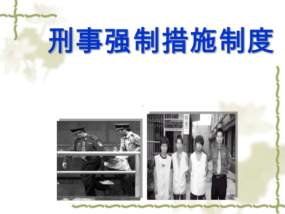 刑事强制措施制度课件.ppt_第1页