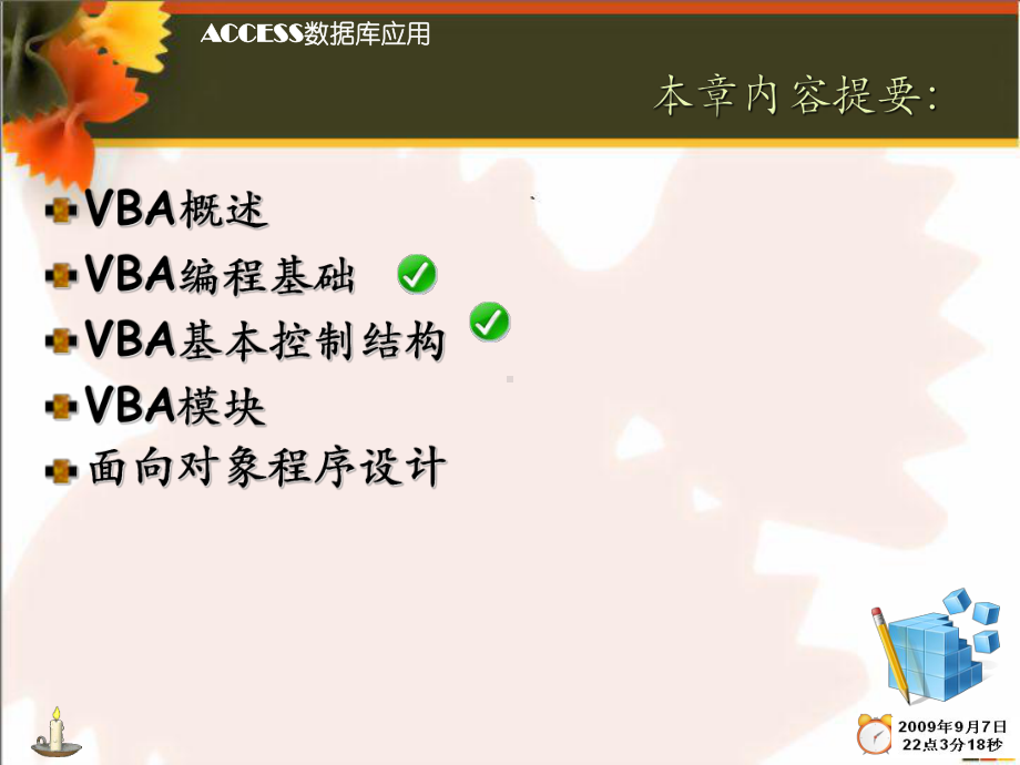 Access数据库系统与应用-第8章-VBA编程语言课件.ppt_第2页