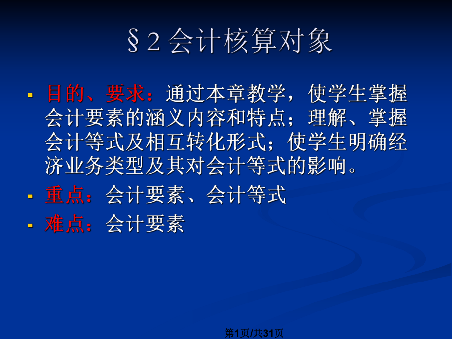 会计核算对象课件.ppt_第1页