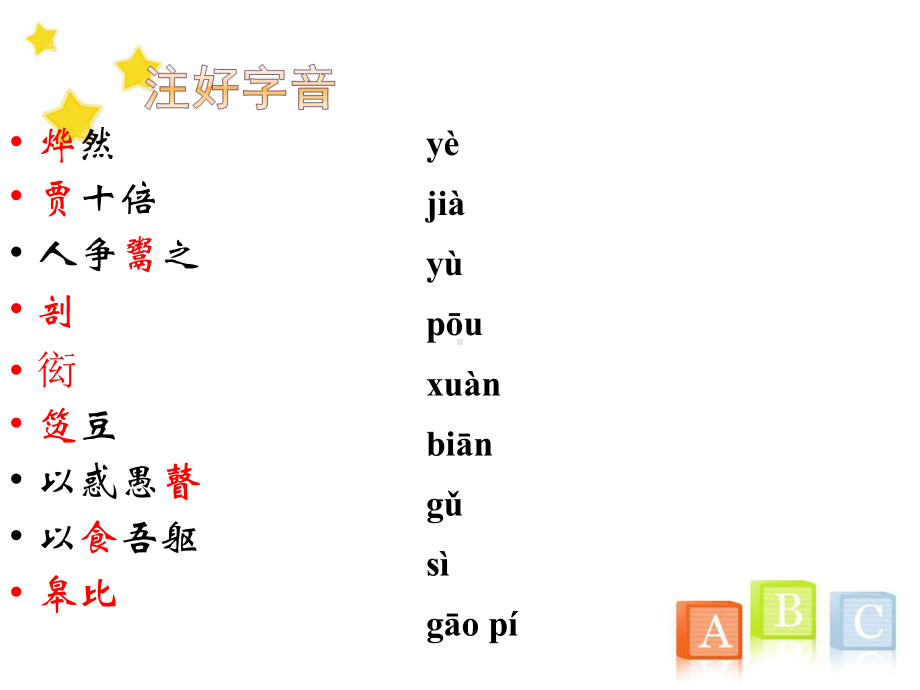 冀教版初中语文八年级上册《卖柑者言》教学课件1.ppt_第2页