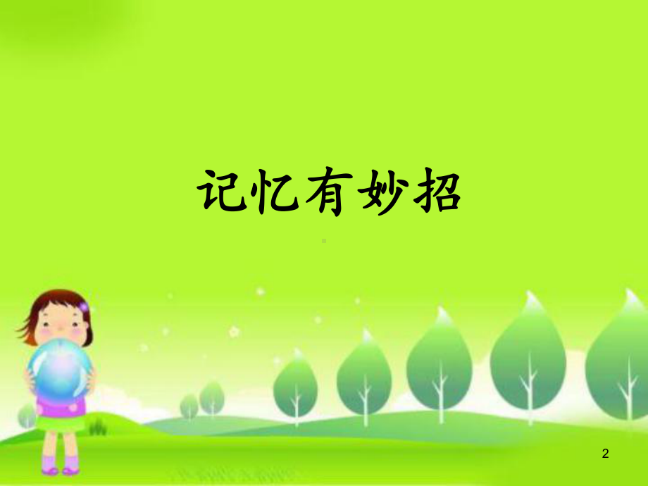 中小学主题班会课件—记忆有妙招.ppt_第2页