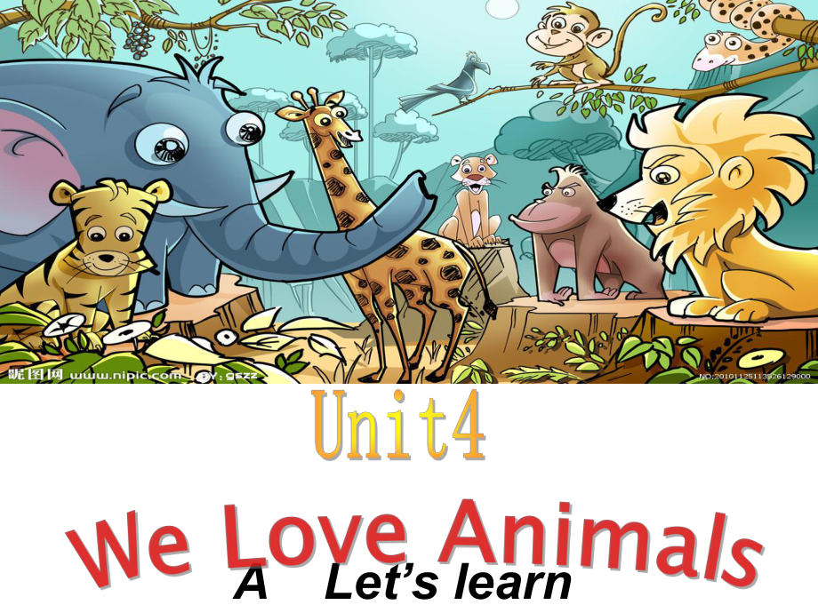 PEP小学英语三年级上册《Unit-4-We-love-animals》A-Let’s-learn课件.ppt_第1页