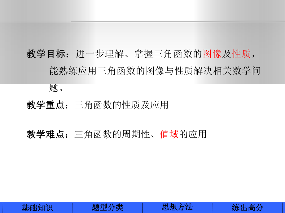 公开课：三角函数的图像与性质课件.ppt_第2页