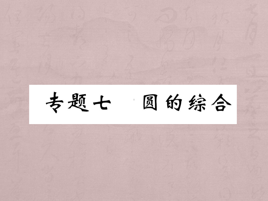 2020年中考数学复习专题-圆的综合专题精讲课件.ppt_第1页