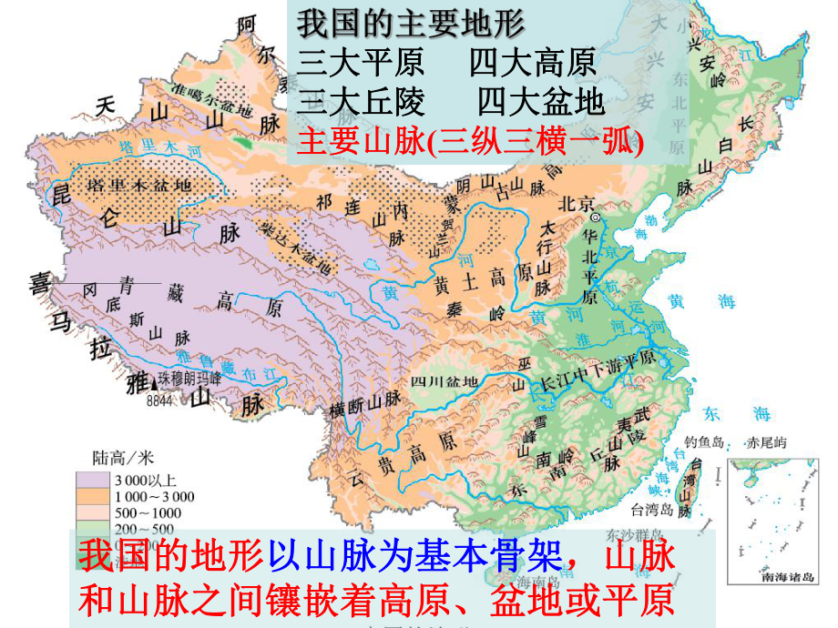 人教版七年级历史与社会下册《山川秀美》-第一课时公开课课件.pptx_第3页