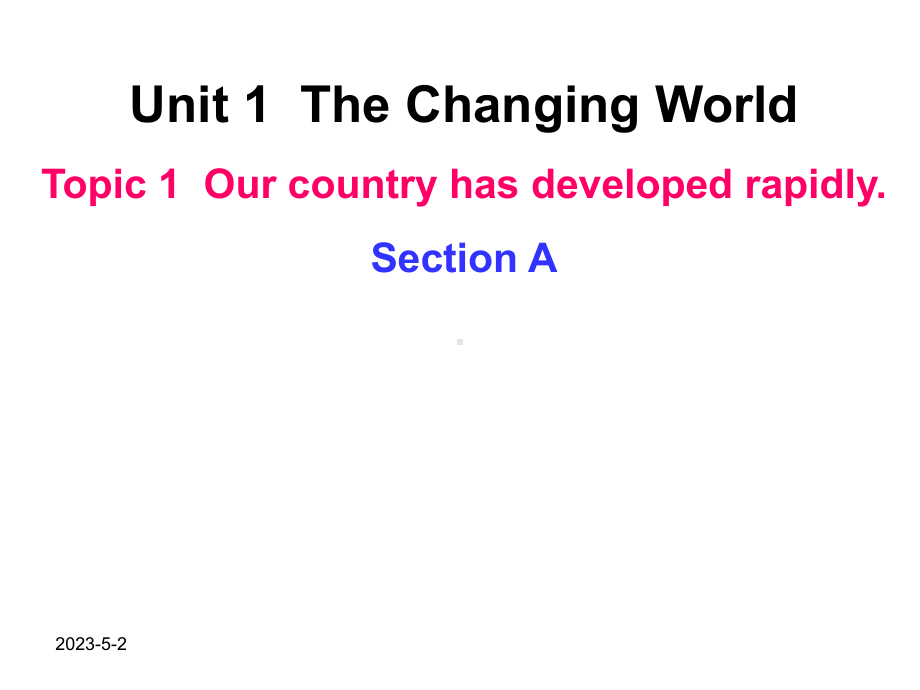 仁爱版-初三英语九年级上册Unit1-Topic1课件.ppt_第1页