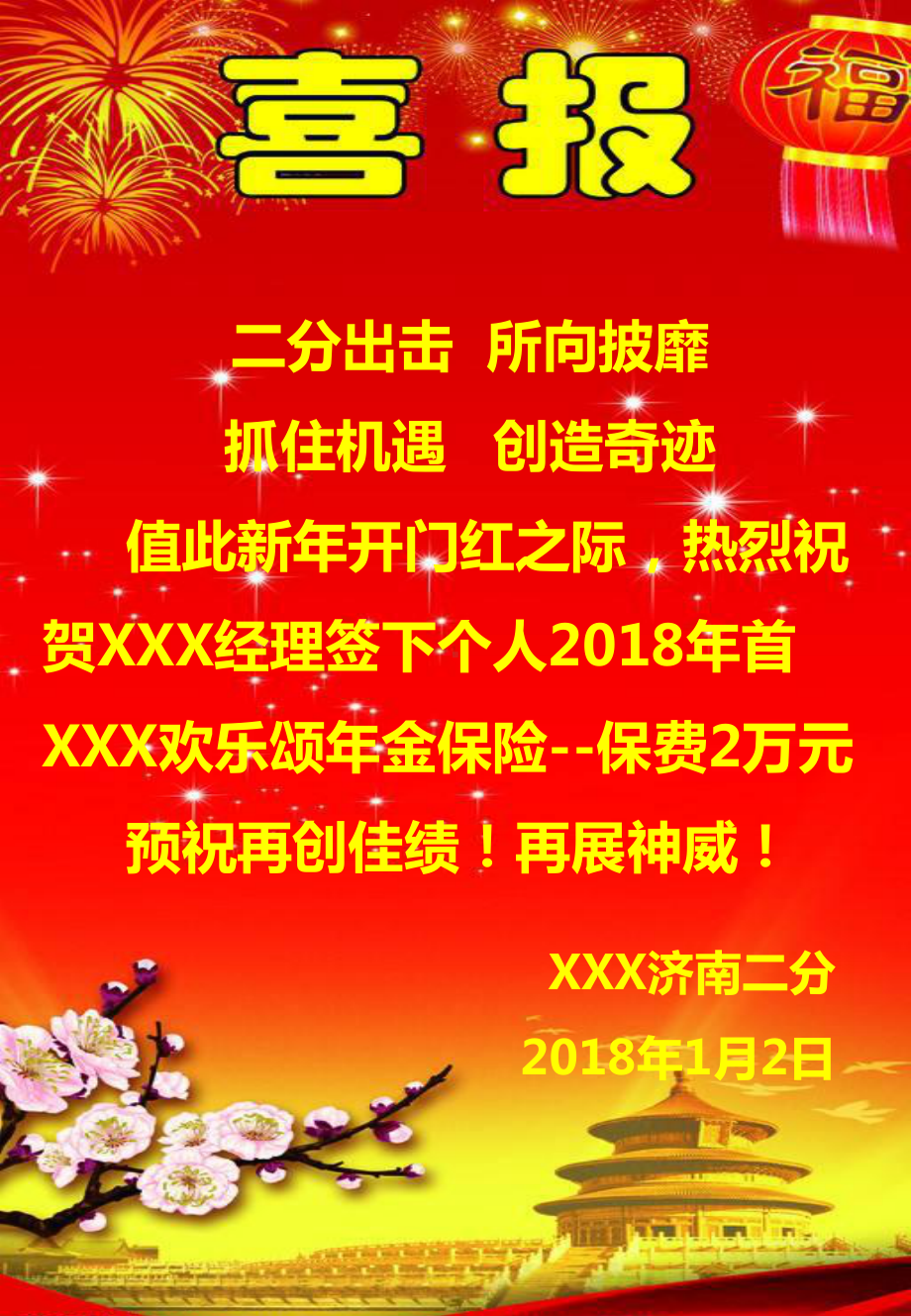 保险公司年度月度业绩播报贺报模版A4版课件.pptx_第3页