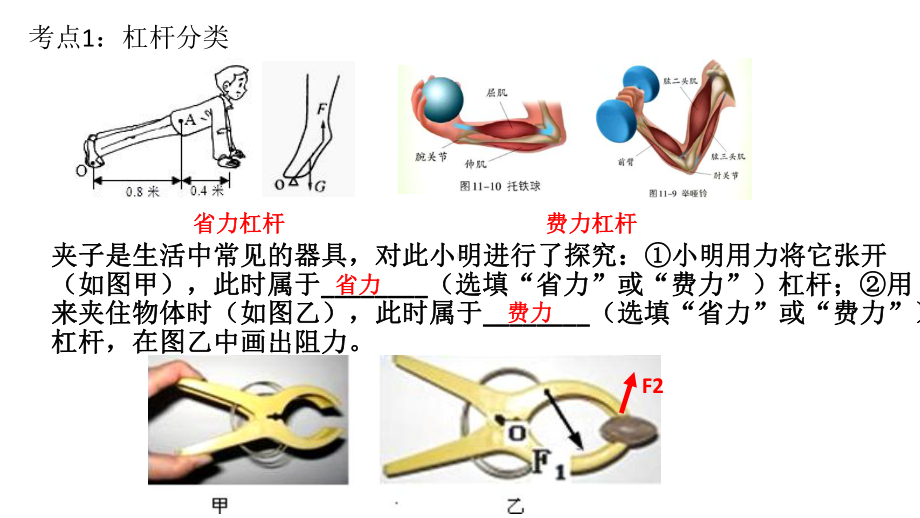 2020苏科版九年级物理中考-11章简单机械和功复习-课件.pptx_第3页