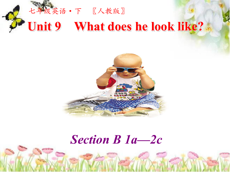 人教版七年级英语下册教学课件-第九单元-Unit-9-What-does-he-look-like第三课时.pptx_第1页