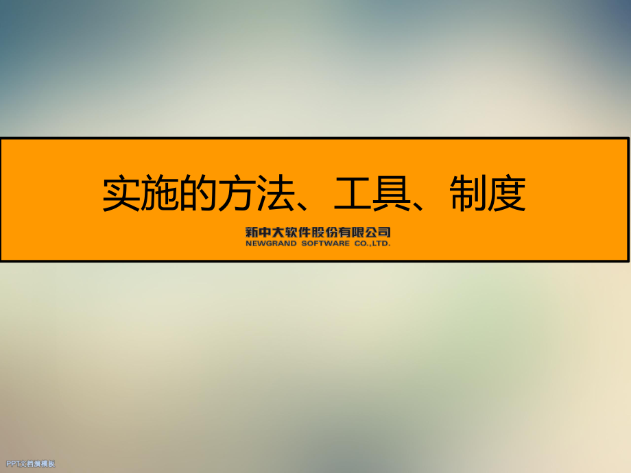 XX新中大软件实施方法及项目管理课件.ppt_第2页