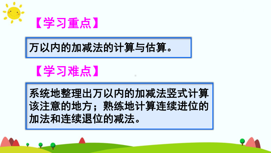 人教版小学三年级数学上册第十单元《总复习》课件.pptx_第3页