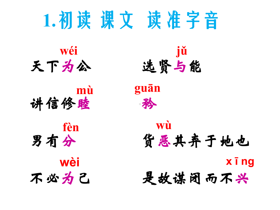 公开课《大道之行也》111确定版课件.ppt_第3页