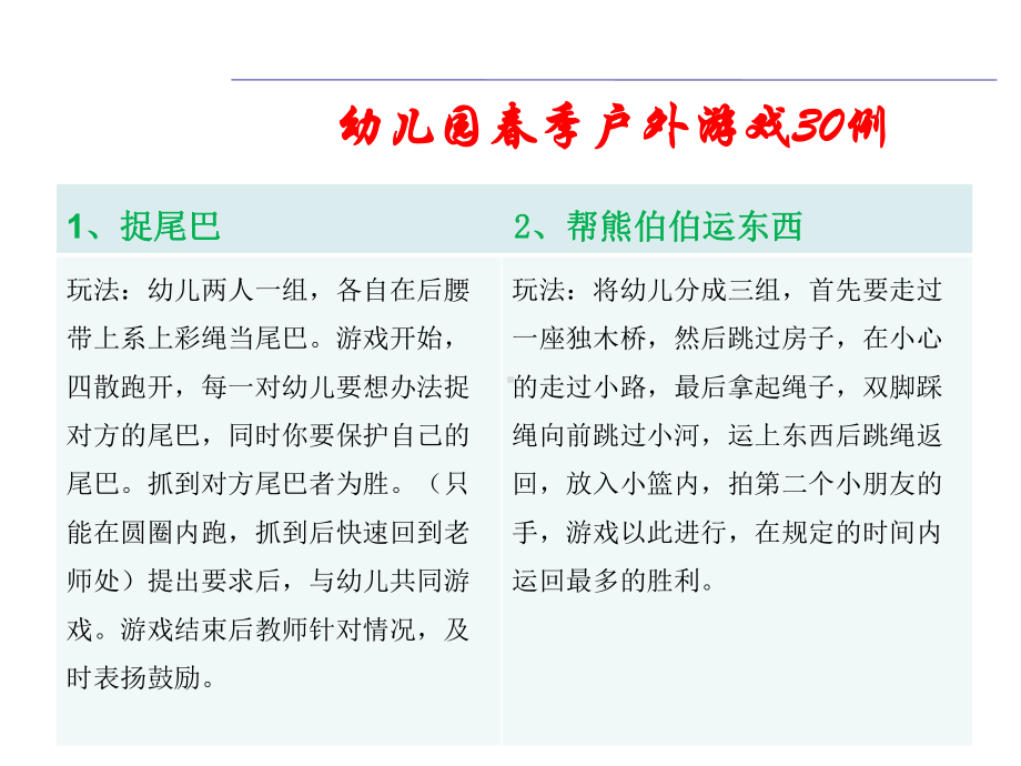 （游戏课堂）幼儿园春季户外游戏30例课件.pptx_第1页