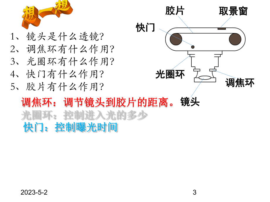 八年级物理上册教学课件：生活中的透镜.ppt_第3页