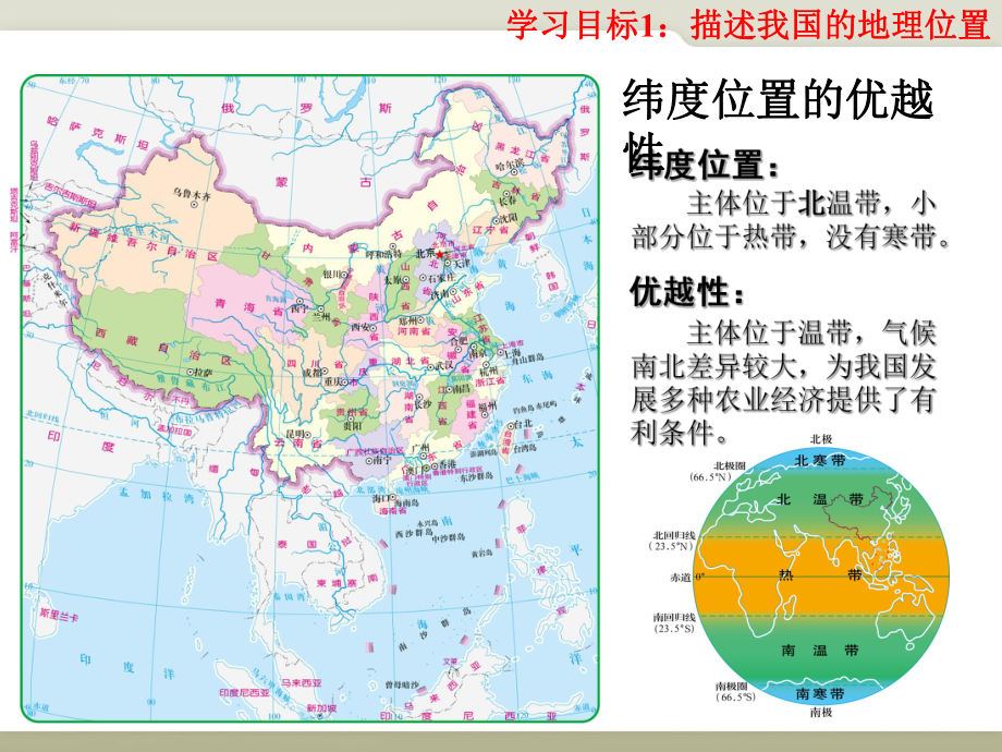 中图版七年级上册地理：第一节-位置和疆域课件.ppt_第3页