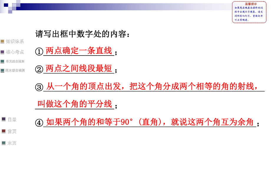 人教版七年级上册数学课件：第四章几何图形初步复习课.ppt_第3页