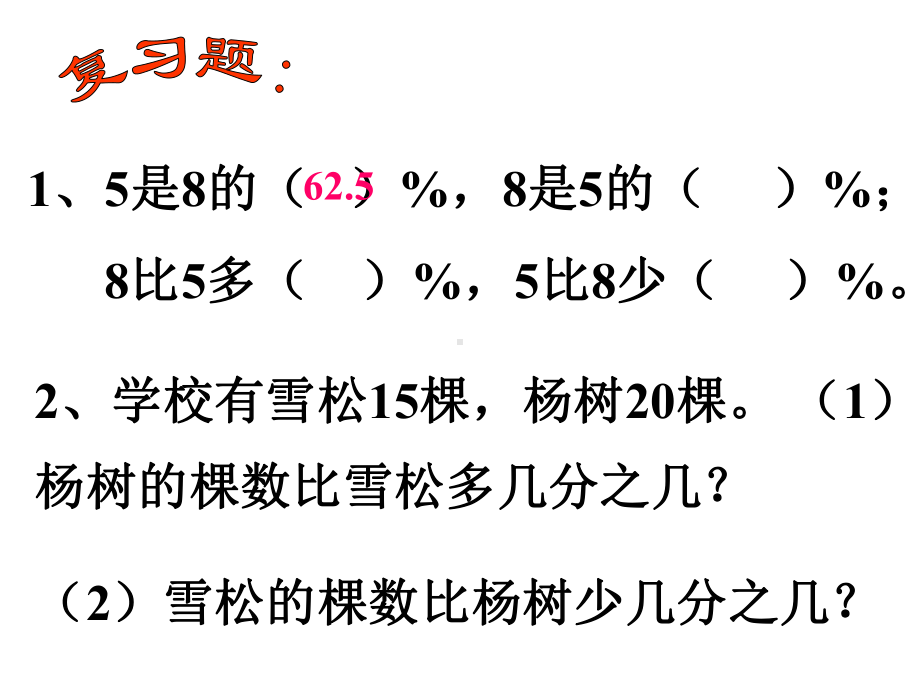 六年级数学百分数整理与复习课件.ppt_第2页