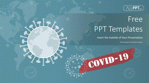 COVID-19测试中心PowerPoint模板课件.pptx