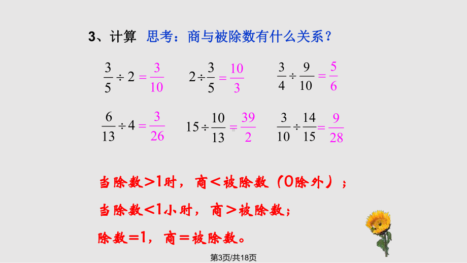 人教版六年级上册数学第三单元《分数除法整理和复习课件.pptx_第3页