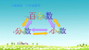 人教版六年级上册数学《百分数和分数、小数的互化》练习课件.ppt