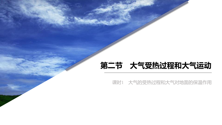 人教版高中地理必修一-大气受热过程和大气运动课件.pptx_第1页