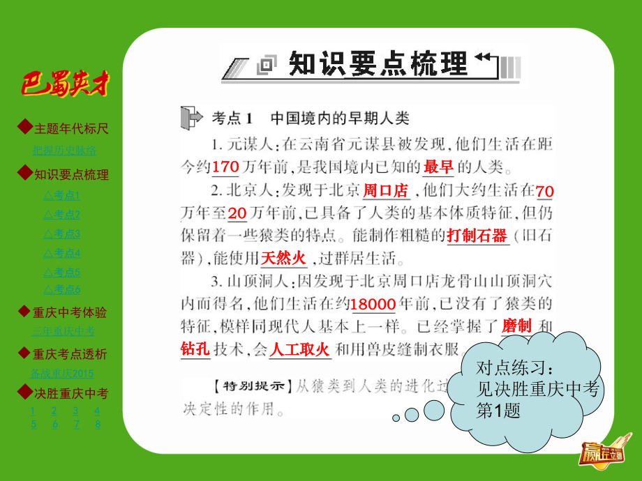 主题梳理-第1主题-中华文明的起源、国家的产生和社会变革课件.ppt_第3页