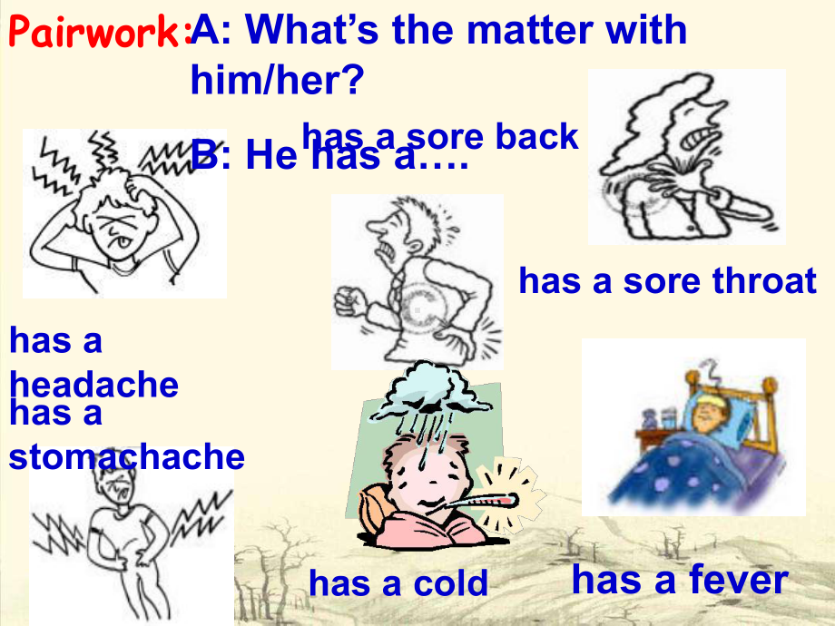 （英语课件）What’s-the-matter课件1.ppt_第2页