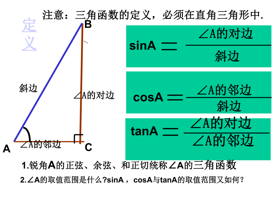 初中解直角三角形复习课件.ppt_第3页