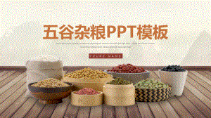 农业经典创意赢未来科技农产品农作物五谷杂粮模板课件.pptx