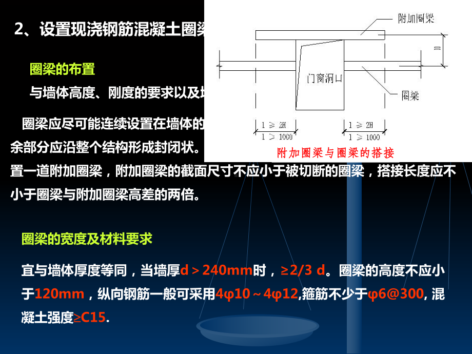 65-砌体结构的构造要求及墙体开裂措施课件.ppt_第2页