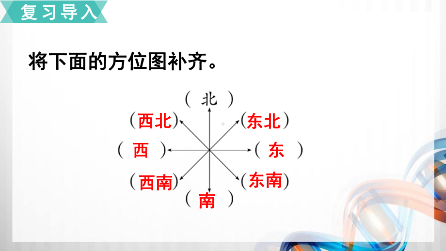 人教版小学六年级数学上册第二单元《位置与方向(二)》及练习五课件.ppt_第2页