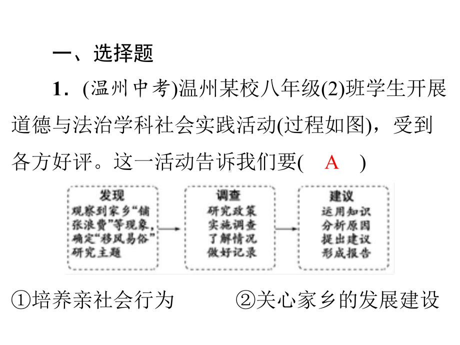 2023年中考道德与法治 专题复习-我在社会中成长第1讲　在社会中成长.pptx_第2页