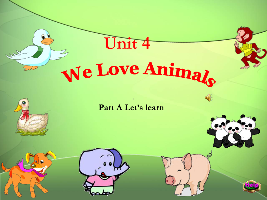 人教版PEP三年级英语上册Unit-4-We-love-Animals-Part-A-Let’s-learn公开课课件.ppt_第1页