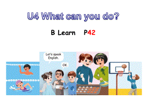 人教版小学英语五上-U4-B-Learn优秀公开课课件.ppt