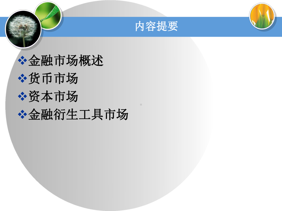 《财政与金融》第九章金融市场课件.ppt_第2页