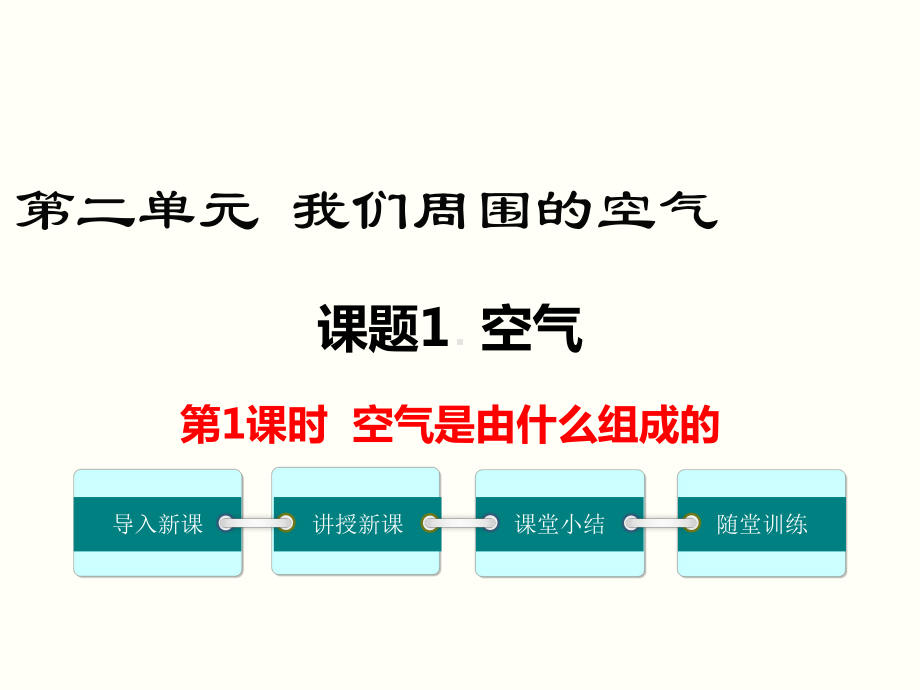 人教版九年级化学上册第二单元课件(含第二单元复习课件).ppt_第1页