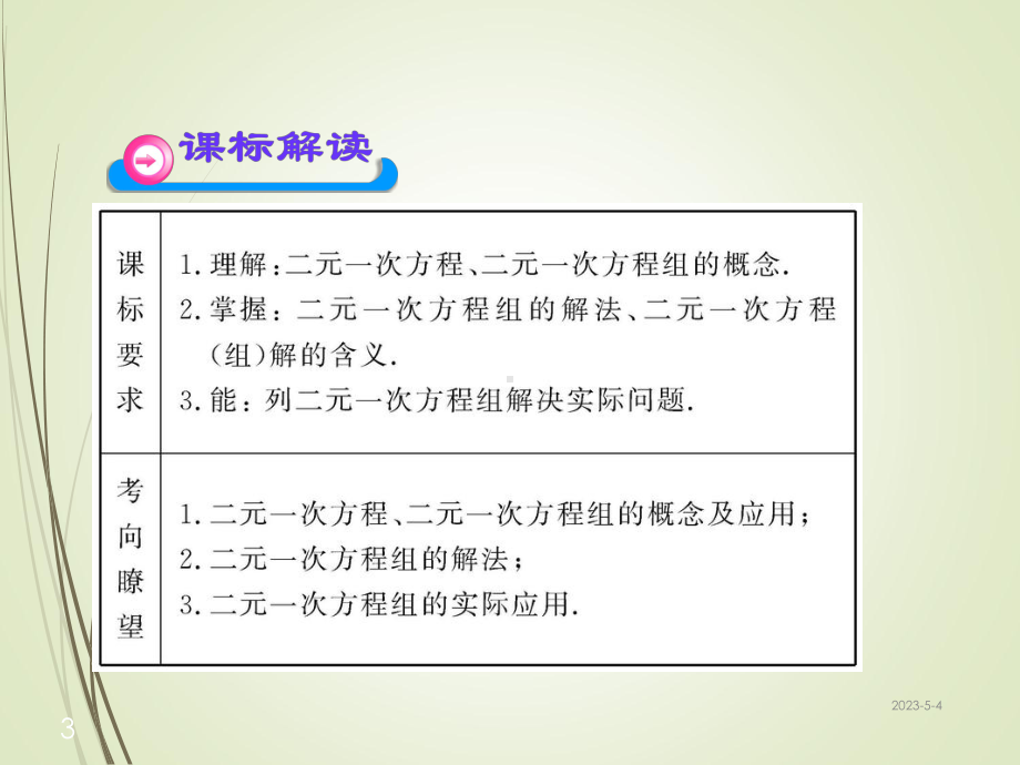 中考数学课件第7讲二元一次方程组.ppt_第3页