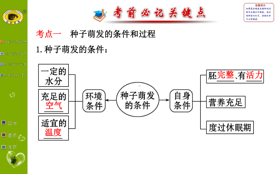 初一生物下册被子植物的一生考点讲解课件.ppt_第2页