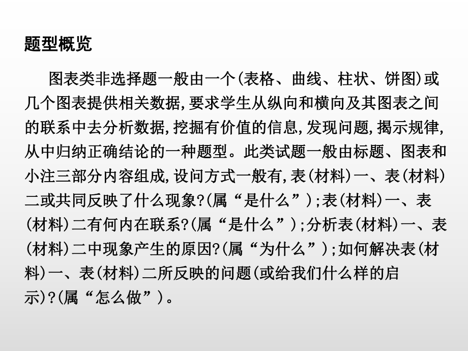 2020届高考政治二轮复习题型专项：专题四-图表类非选择题课件.ppt_第2页