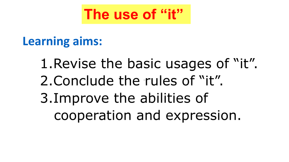 it用法教学讲解课件.ppt_第2页