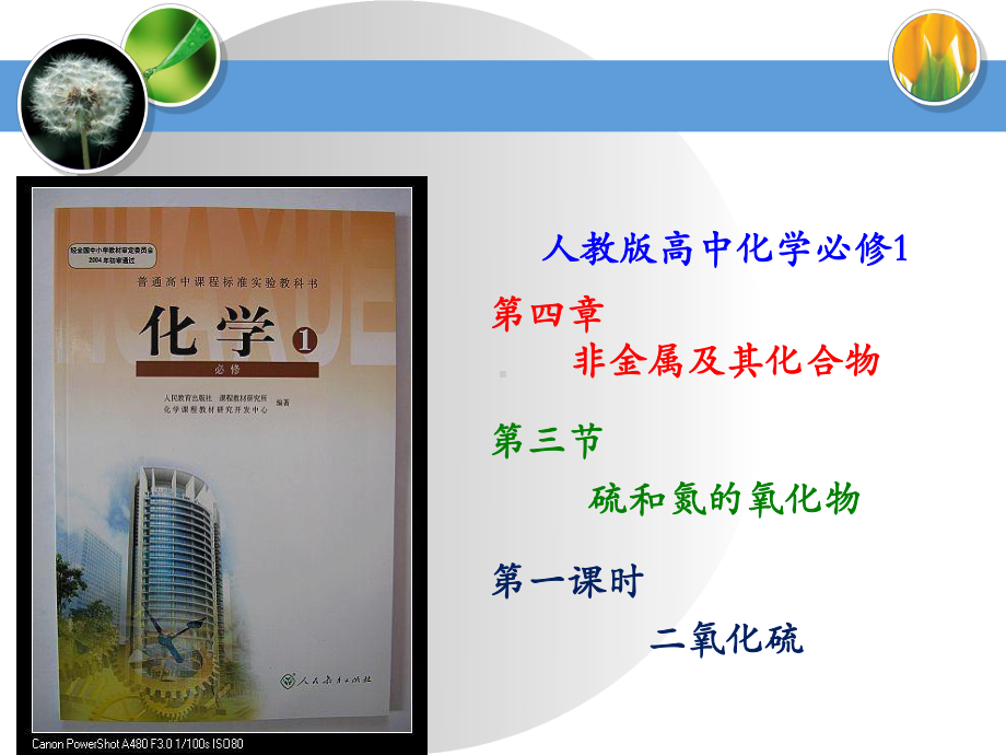 二氧化硫说课稿课件.ppt_第2页