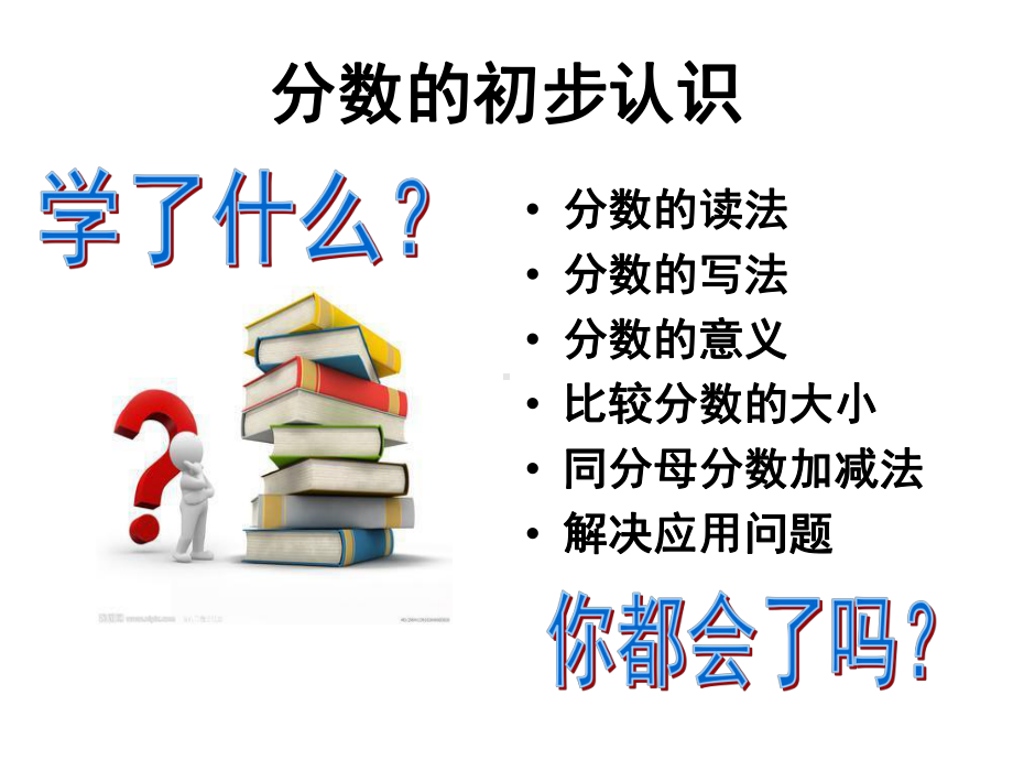 人教版三年级数学上册分数的初步认识复习课课件.ppt_第2页