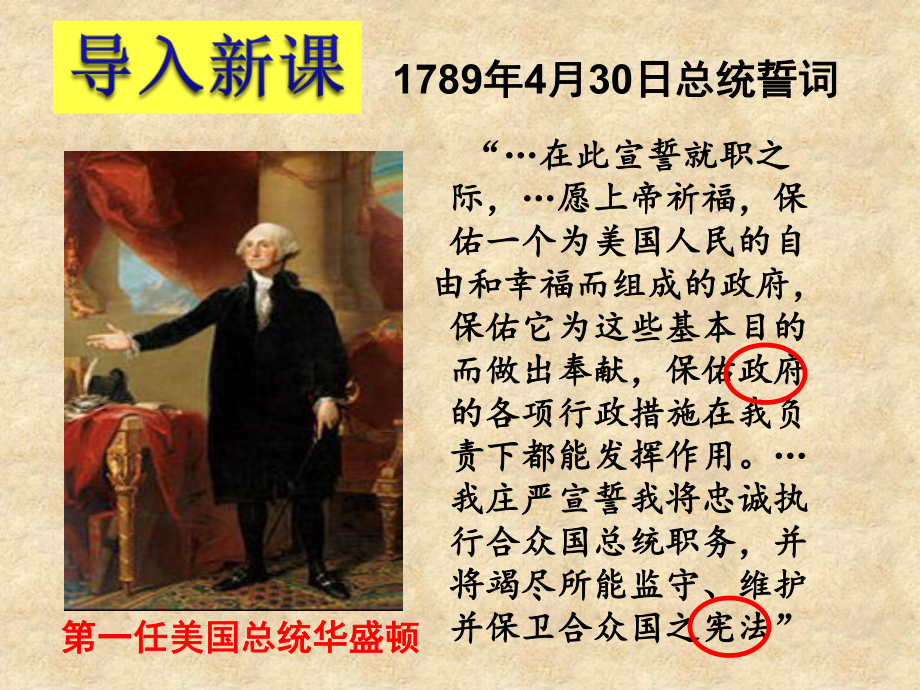 人民版高中历史必修一72《美国1787年宪法》优秀教学课件.ppt_第2页