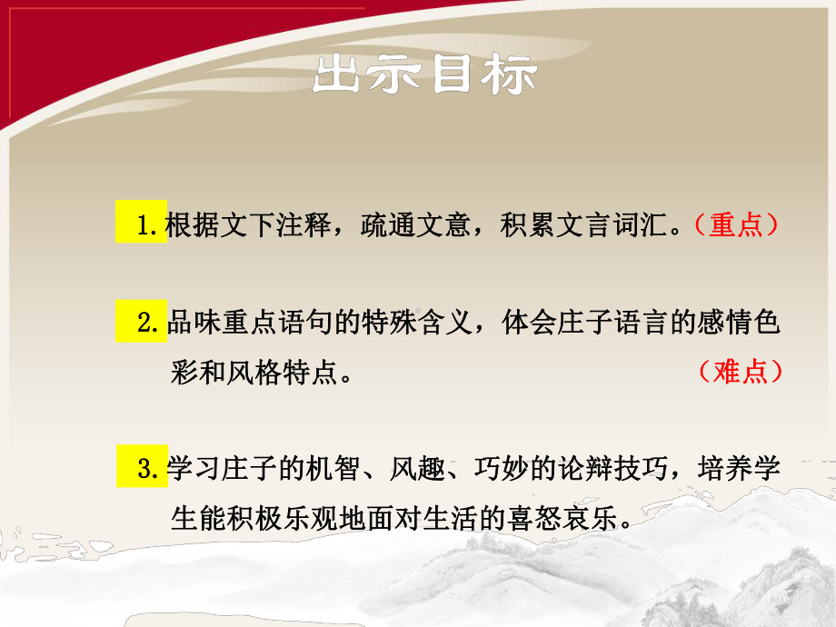 人教部编版初中八年级语文下册课文《庄子与惠子游于濠梁之上》课件.ppt_第3页